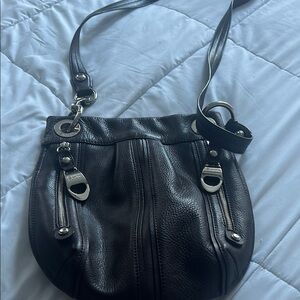 Tignanello Brown Crossbody Bag with Leather Finish